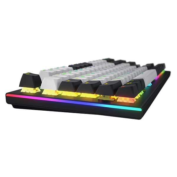 Фото - Клавиатура проводная игровая Hator Gravity TKL Orange Black (HTK560)