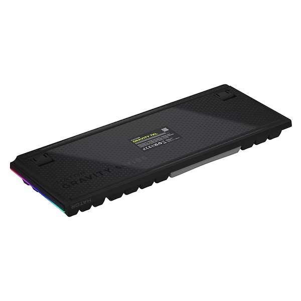 Фото - Клавиатура проводная игровая Hator Gravity TKL Orange Black (HTK560)