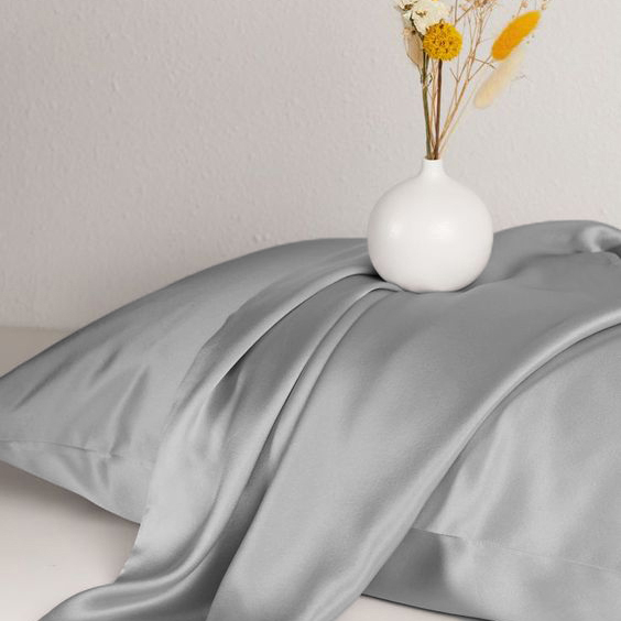 Фото - Комплект постельного белья MirSon Satin Light Pro 10-004 Gray 2x160x220 см (2200010170726)