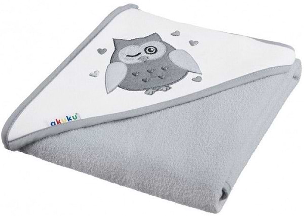 Фото - Полотенце махровое детское Akuku Gray (A1238)