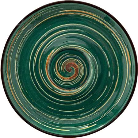 Блюдце Wilmax Spiral Green 11 см (WL-669533 / B)