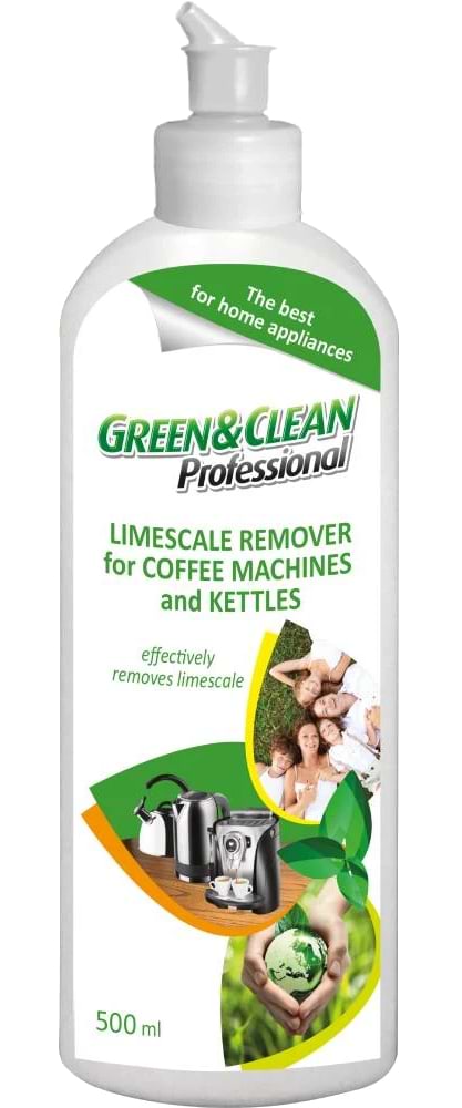 Фото - Засіб від накипу для чайника Green&Clean Professional д/кавоварок та електр.чайників 500мл