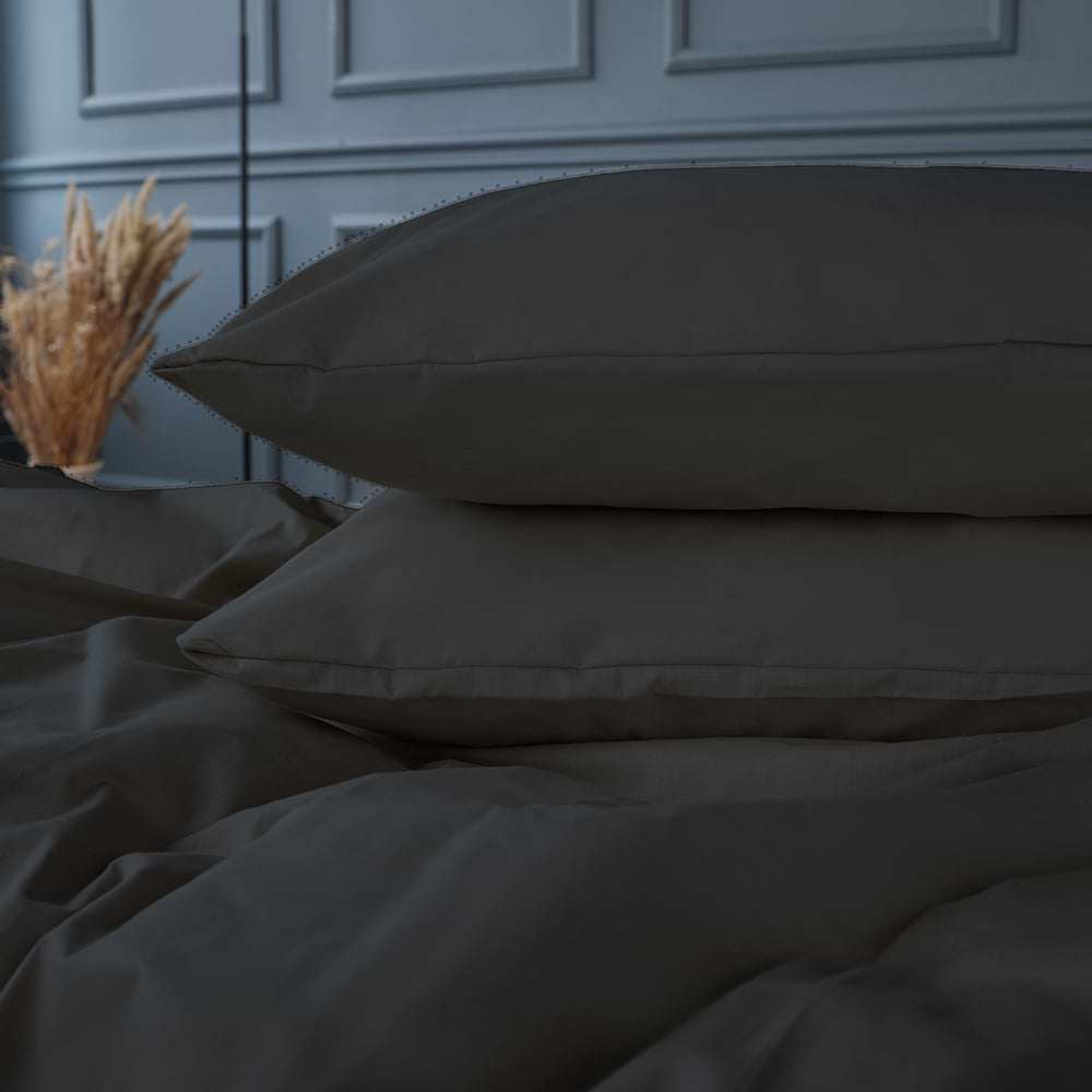 Комплект постельного белья MirSon Ranforce Elite 220х240 Бязь 16-7000 Green Grey (2200005715239)