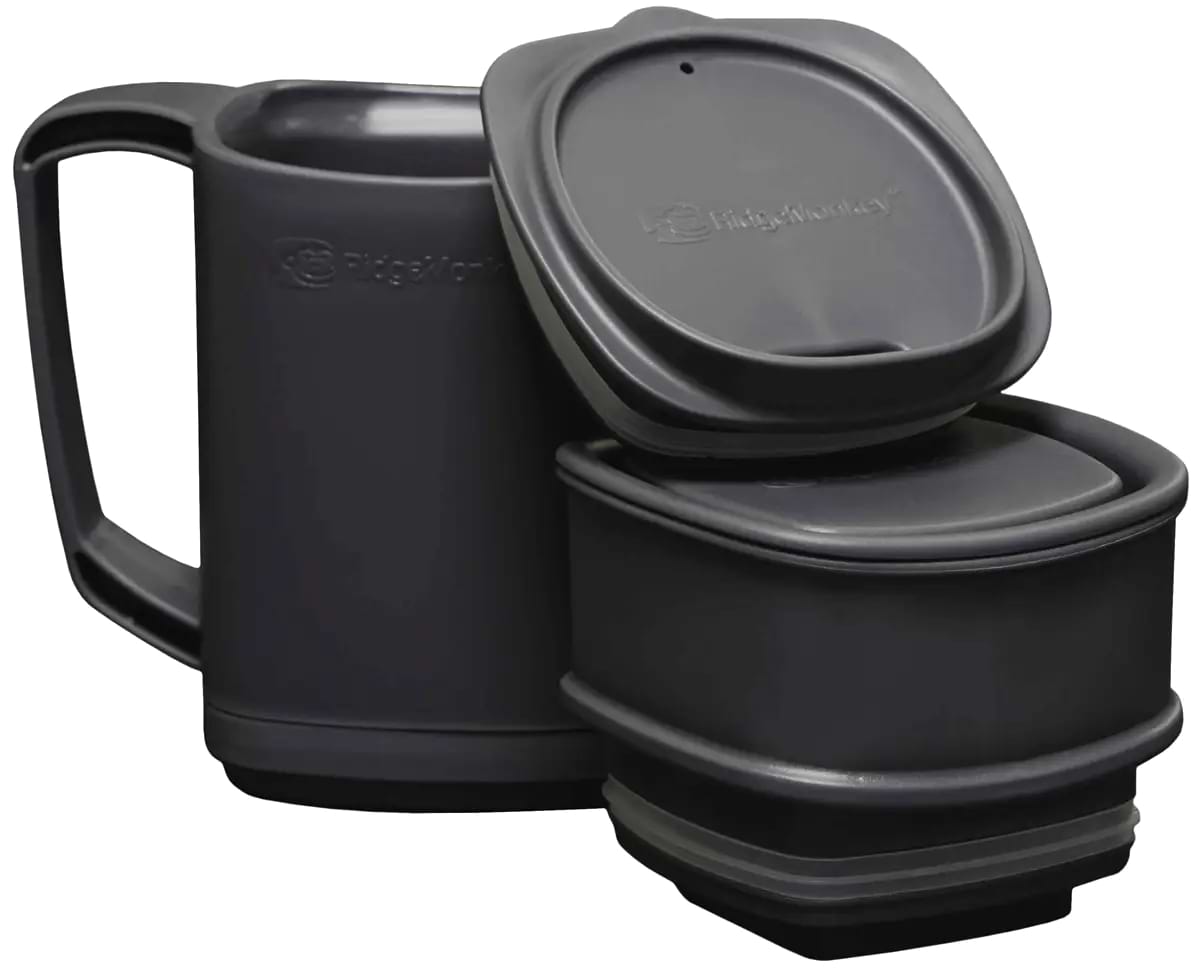 Термочашка RidgeMonkey ThermoMug DLX Brew Set Grey (91680558)