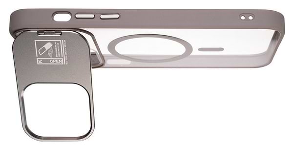 Фото - Чохол для смартфону Gelius Yoga Case Camera stand MagSafe for iPhone 14 Pro Gun Grey (98604)