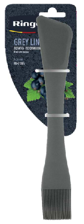Лопатка кухонна Ringel Grey line + помазок 26 см (RG-5128/6) - Фото 1