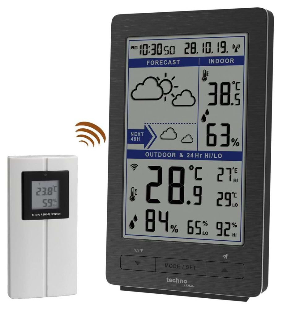 Метеостанция Technoline Grey (WS9485)