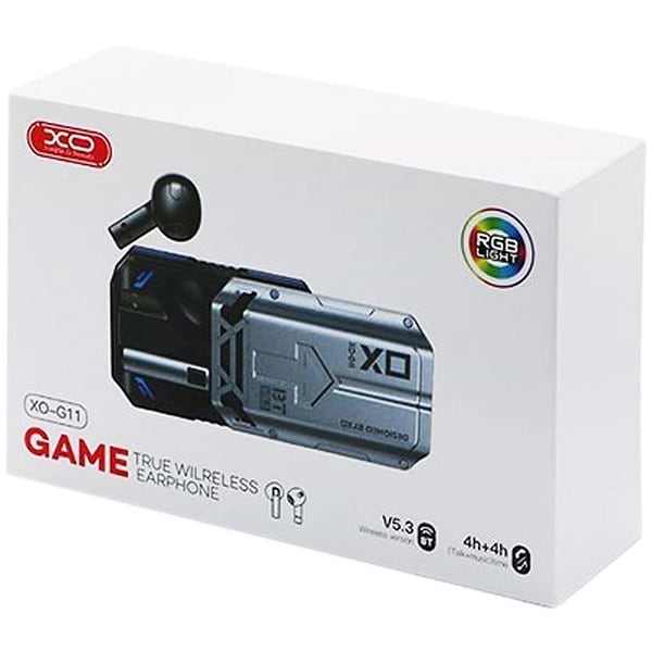 Фото - Наушники вкладыши беспроводные TWS XO G11 Grey (XO-G11GRY)