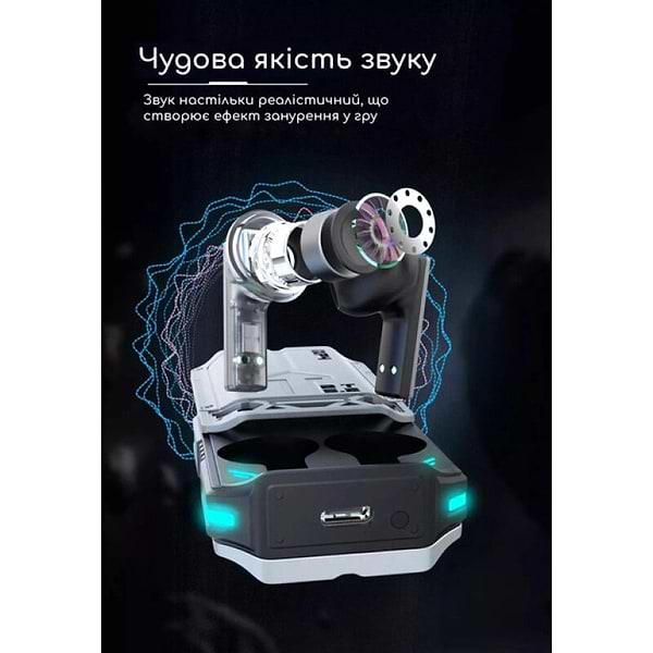 Фото - Наушники вкладыши беспроводные TWS XO G11 Grey (XO-G11GRY)