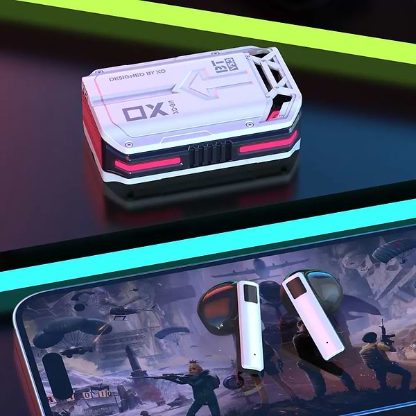 Фото - Наушники вкладыши беспроводные TWS XO G11 Grey (XO-G11GRY)