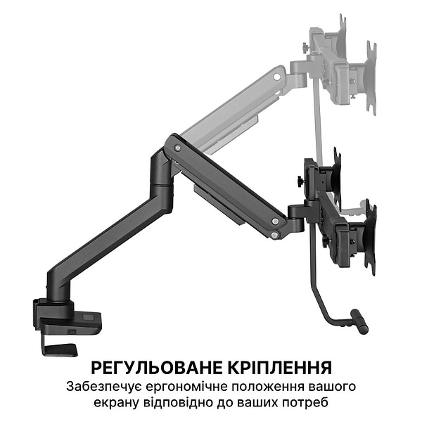 Фото - Кріплення для телевізора OfficePro MA802B Black