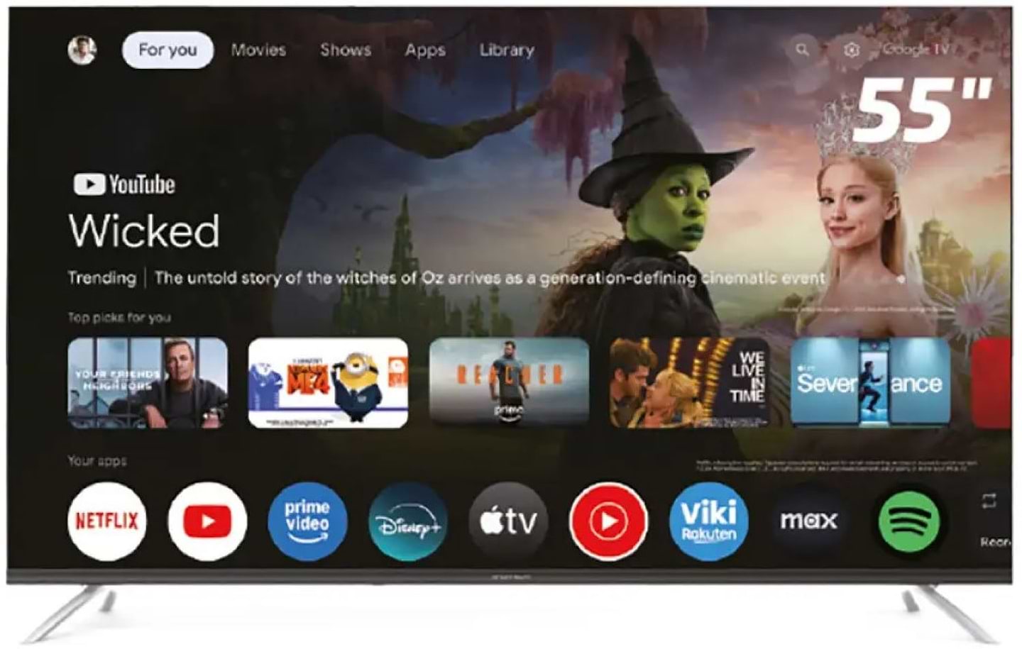 Телевизор Grunhelm 55U550