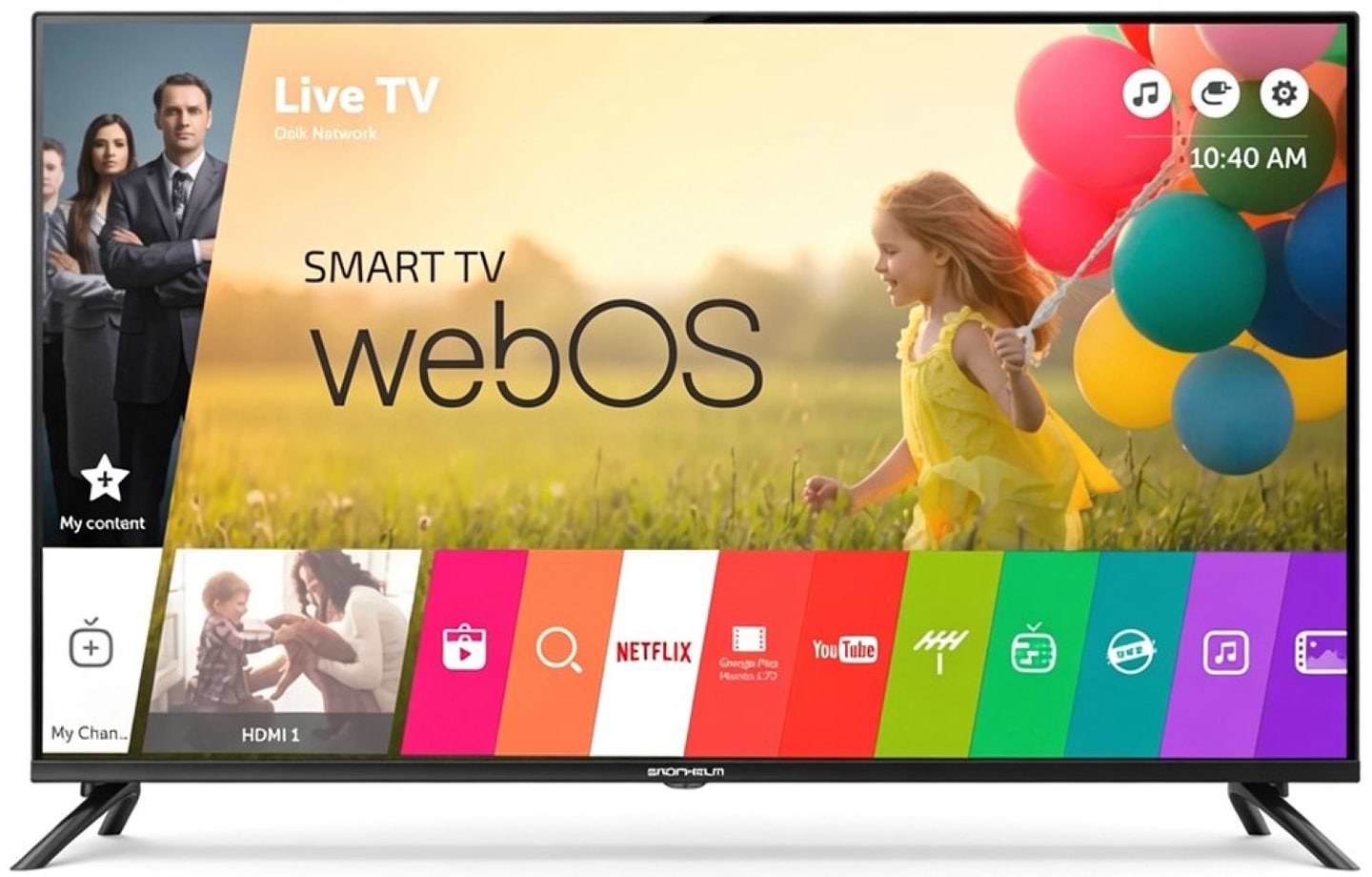 Телевизор Grunhelm WEBOS - 43GRF-26WV
