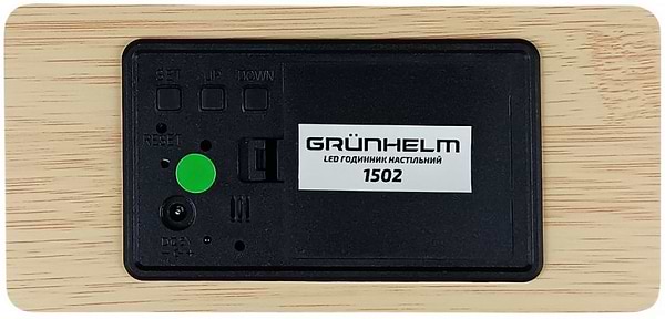 Фото - Термогігрометр Grunhelm 1502