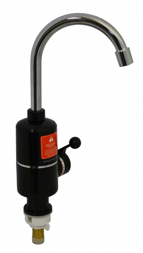 Фото - Водонагрівач проточний Grunhelm EWH-1X-3G-BLC Фото - Водонагрівач проточний Grunhelm EWH-1X-3G-BLC