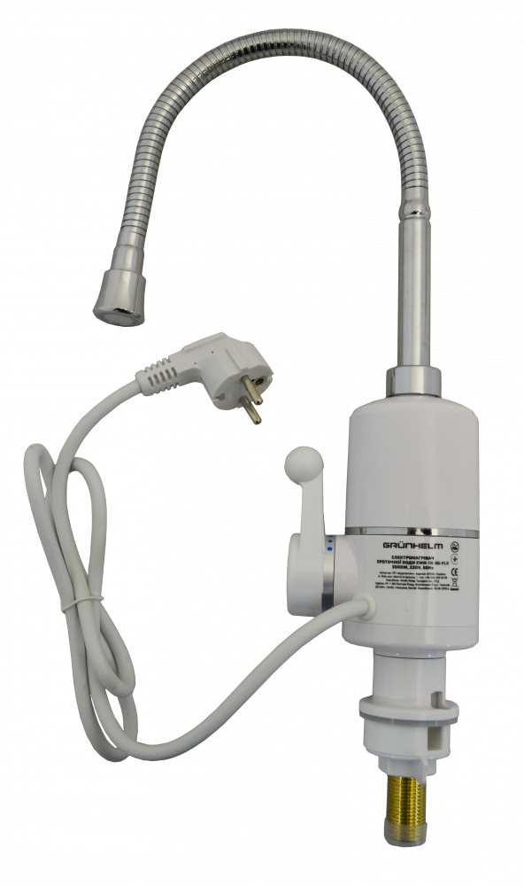 Фото - Водонагреватель проточный Grunhelm EWH-1X-3G-FLX