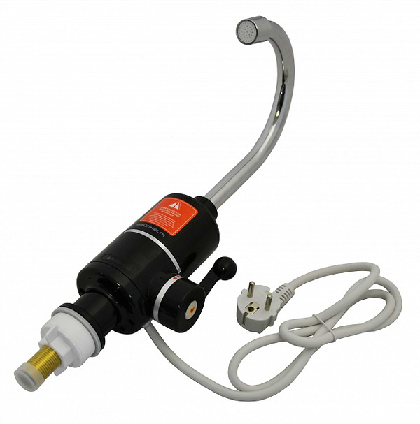 Фото - Водонагрівач проточний Grunhelm EWH-1X-3G-BLC