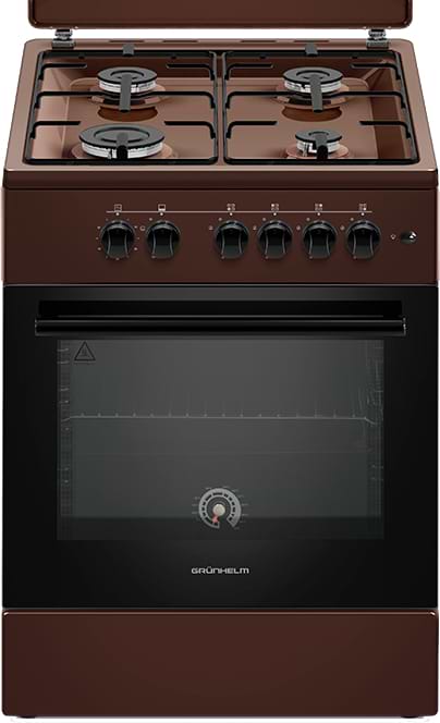 Фото - Плита газовая Grunhelm G4FM6612BR