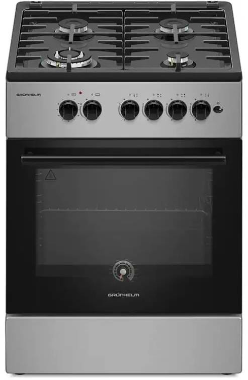 Плита газовая Grunhelm G4FM6612GB