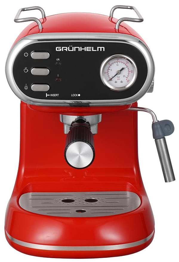 Фото - Кавоварка ріжкова Grunhelm GEC09