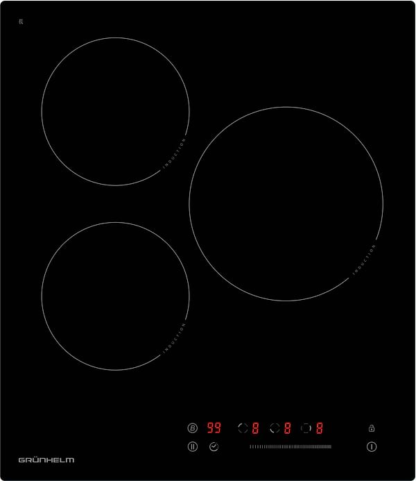 Фото - Варильна поверхня електрична Grunhelm GPI 453 B