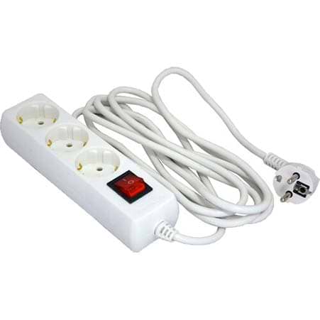 Купити Подовжувач 220В Grunhelm GS3W3M - Фото 1 Подовжувач 220В Grunhelm GS3W3M - Фото 1