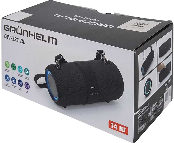 Фото - Портативная акустика Grunhelm GW-321-BL
