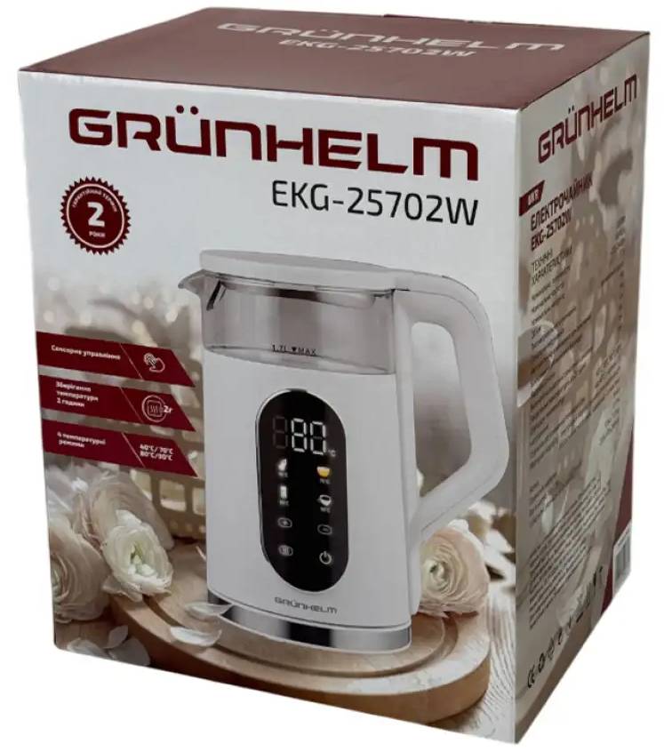 Фото - Электрический чайник Grunhelm EKG-25702W