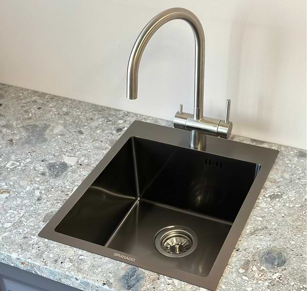 Фото - Мийка кухонна GRANADO Pravia S201 Black