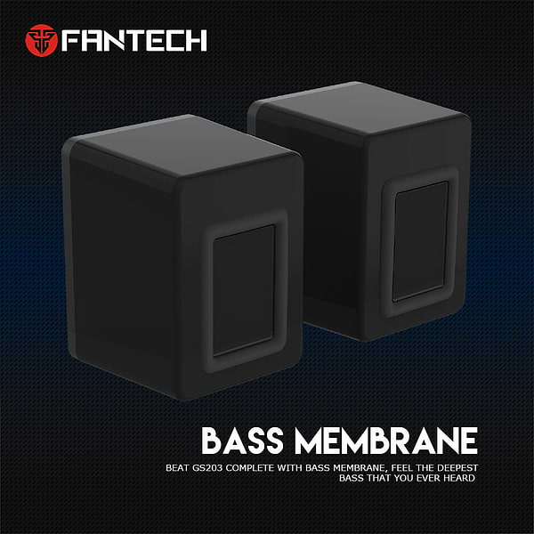 Фото - Комп'ютерна акустика компактна 2.0 Fantech GS-203/11447 Black