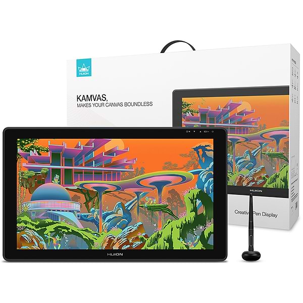 Фото - Графический планшет Huion Kamvas Plus 22 + перчатка (GS2202)
