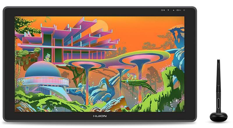 Графический планшет Huion Kamvas Plus 22 + перчатка (GS2202) - Фото 1
