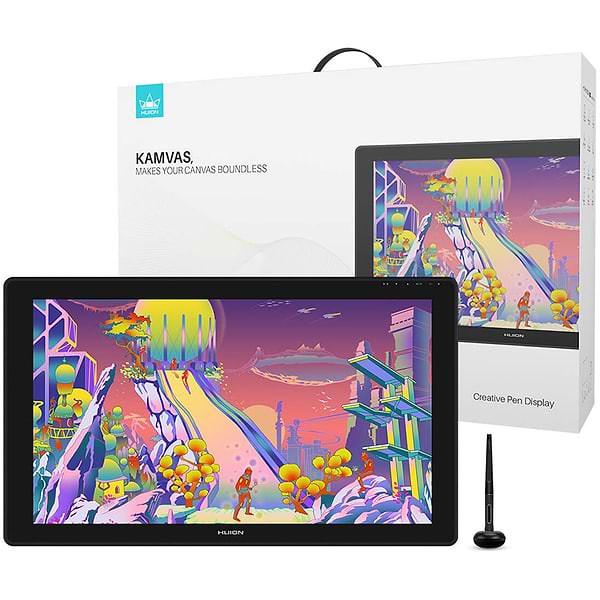 Фото - Графический планшет Huion Kamvas 24 Plus (GS2402)+перчатка