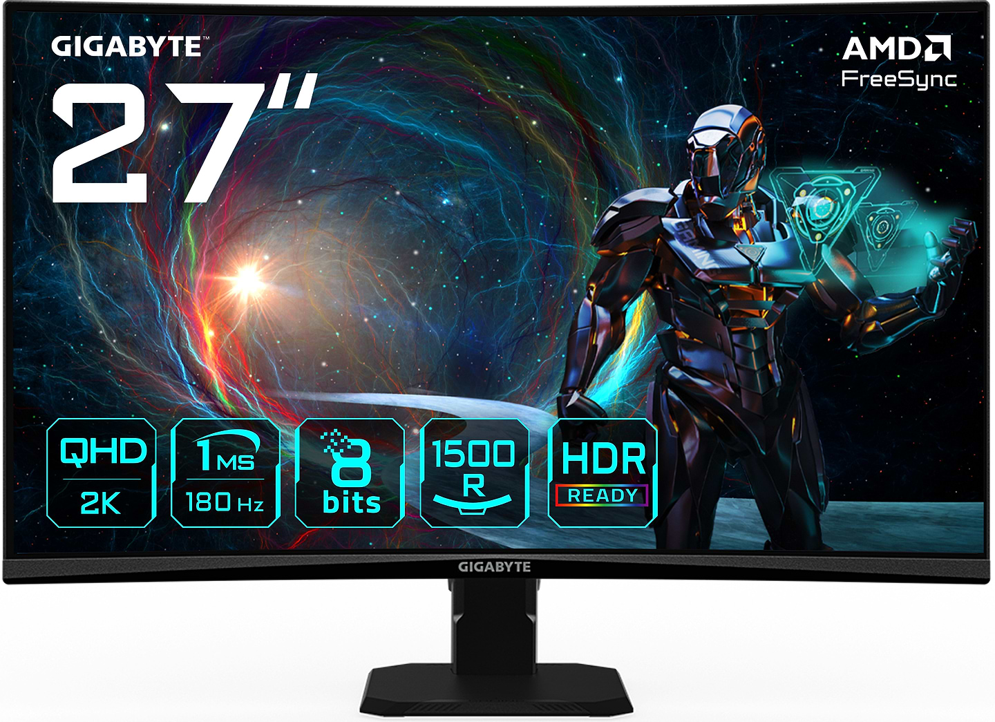 Монитор игровой Gigabyte GS27QCA Gaming Monitor - Фото 1