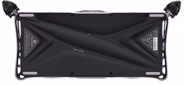 Фото - Клавіатура дротова ігрова GravaStar Mercury V75 Pro 80keys, Magnetic Jade Gaming, 8K, USB-A, RGB, Iron Purple (GS_V75_PRO_PL)