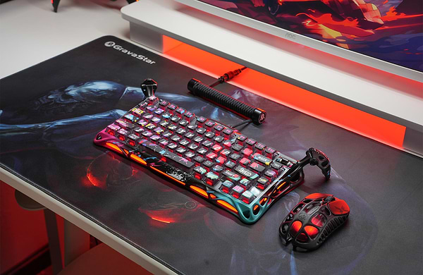 Фото - Коврик для мыши игровой GravaStar WARRIOR XL (GSA8_MPD_WARRIOR)