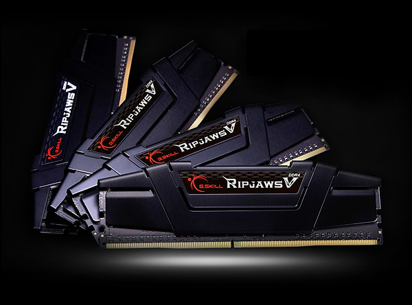 Фото - Память DDR G.Skill DDR4 2x16GB/3200  Ripjaws V Black (F4-3200C16D-32GVK)