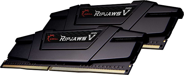 Фото - Память DDR G.Skill DDR4 2x16GB/3200  Ripjaws V Black (F4-3200C16D-32GVK)