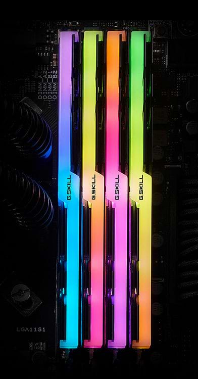 Фото - Память DDR G.Skill DDR4 2x16GB/3600 Trident Z RGB (F4-3600C18D-32GTZR)