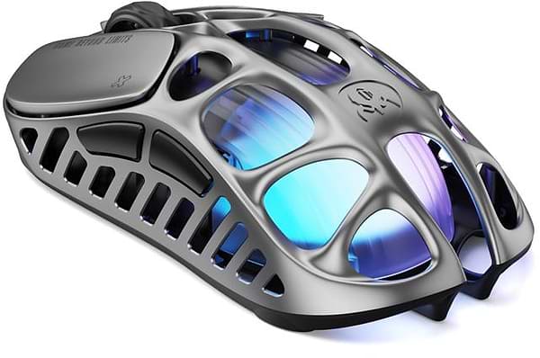 Фото - Миша бездротова ігрова GravaStar Mercury X Pro 8K BT/WL/USB-A RGB (GSXPRO_GRY)
