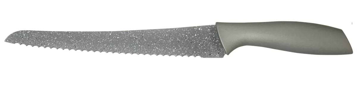 Ніж для хліба Gusto GT-4003-3 Сіра перлина 21,5 см - Фото 1