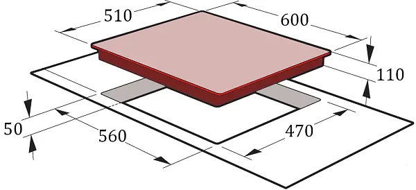 Фото - Варочная панель газовая Gunter & Hauer GT 642 W