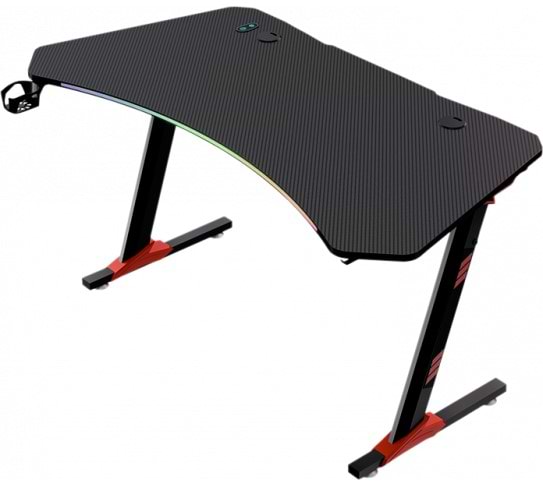Стол компьютерный GT Racer T-1443 (140x70x73) Black