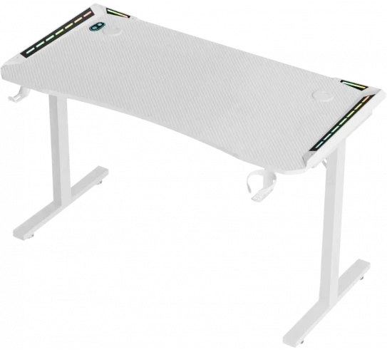 Стол компьютерный GT Racer T-1452 (140x60x73) White