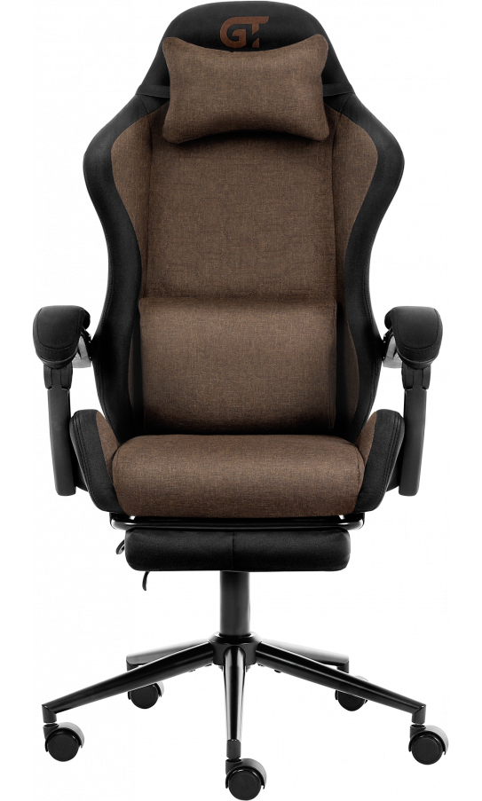 Кресло для геймеров GT Racer X-2338 Fabric Brown/Black