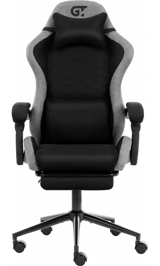 Кресло для геймеров GT Racer X-2338 Fabric Gray/Black