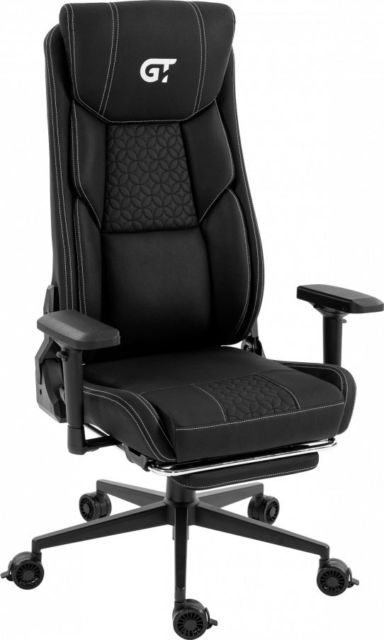 Кресло для геймеров GT Racer X-5995 Fabric Black (Massage)