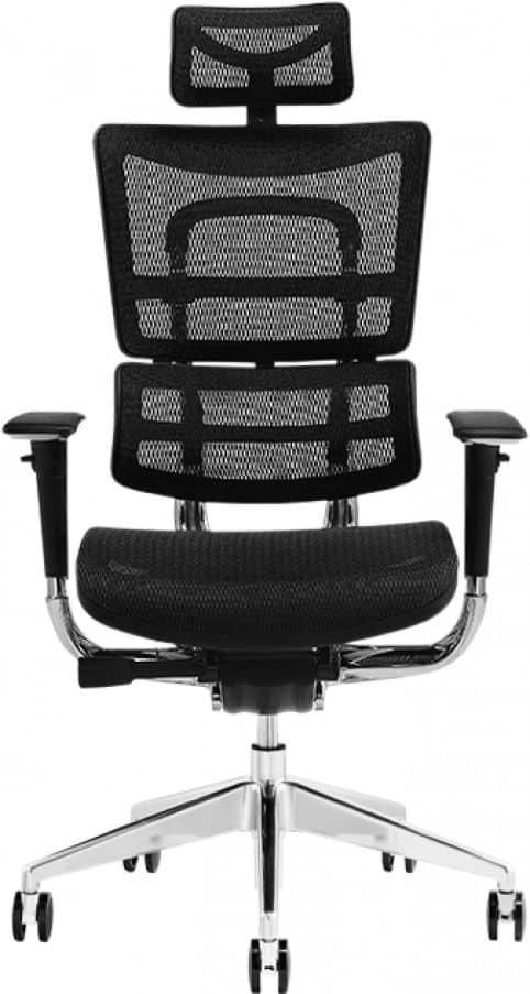 Кресло офисное GT Racer X-801 Black (W-21, B-41)