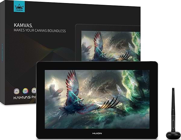 Фото - Графічний планшет Huion Kamvas Pro 16 Plus 4K (GT1562)+перчатка