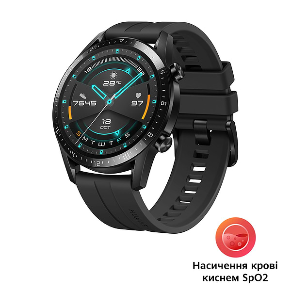 Фото - Смарт-часы Huawei Watch GT2 46mm Sport Black